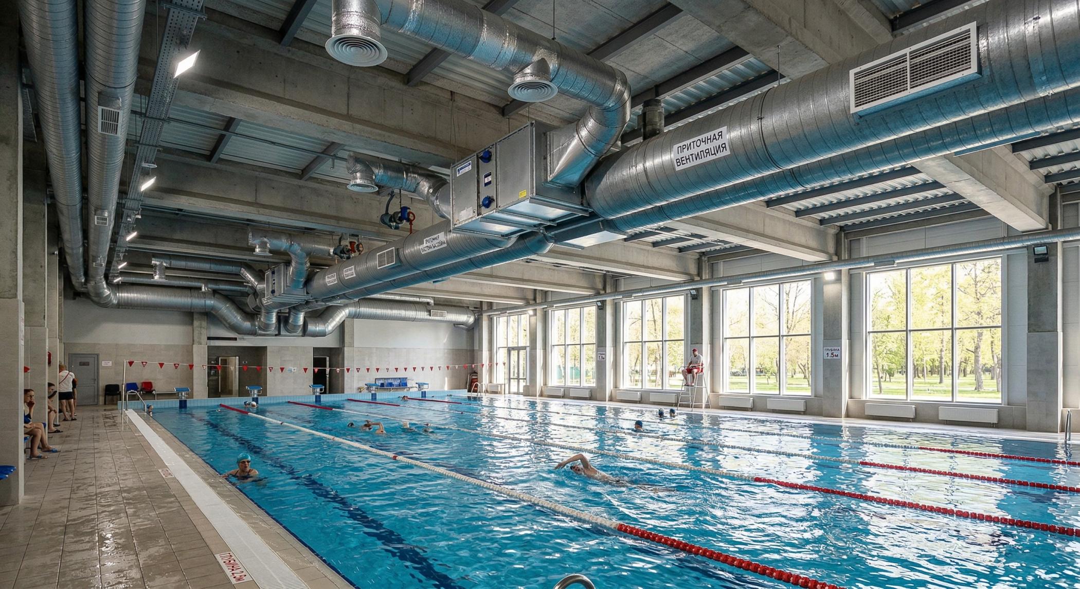 Вентиляция бассейна