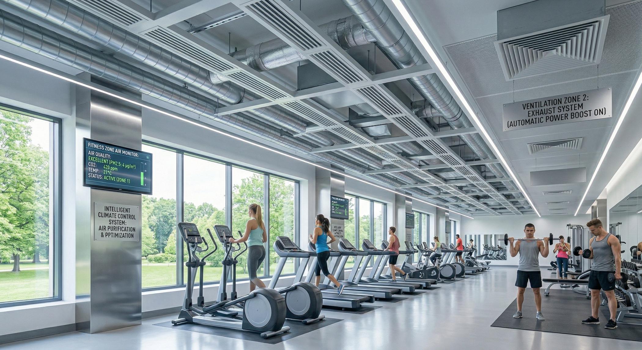 Вентиляция фитнес-центра