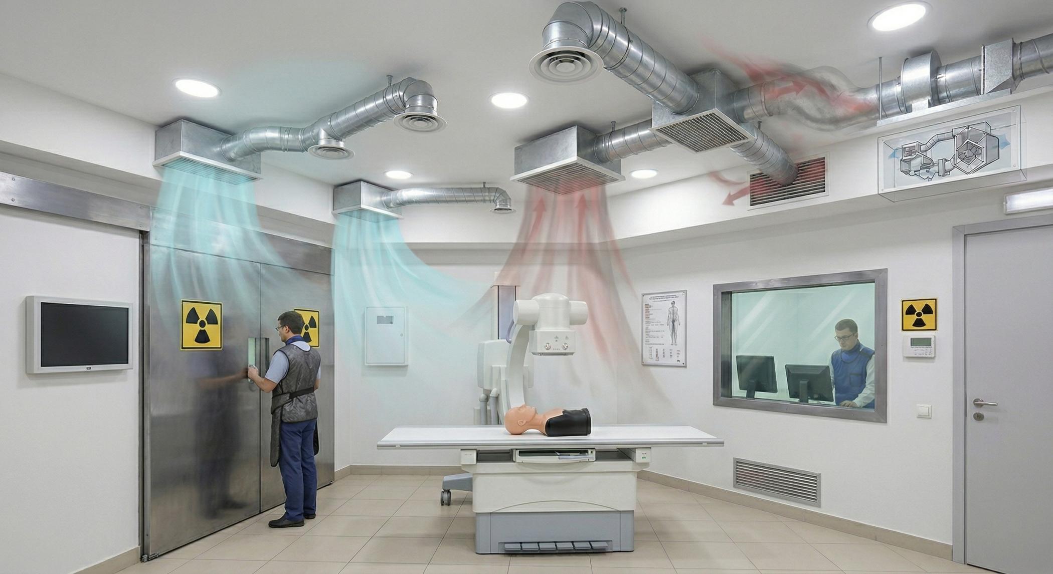 Вентиляция рентгеновских кабинетов