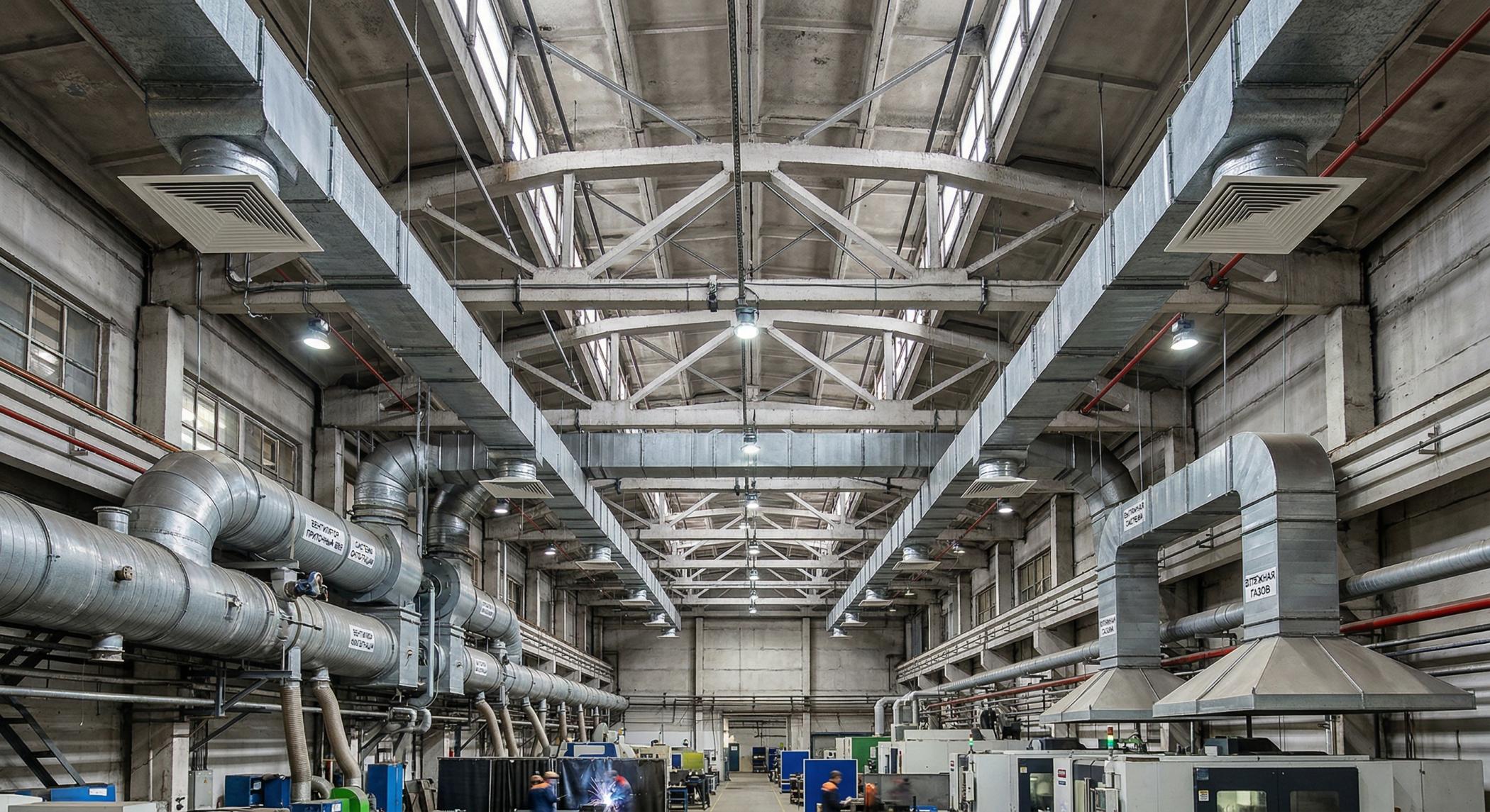 Вентиляция цеха