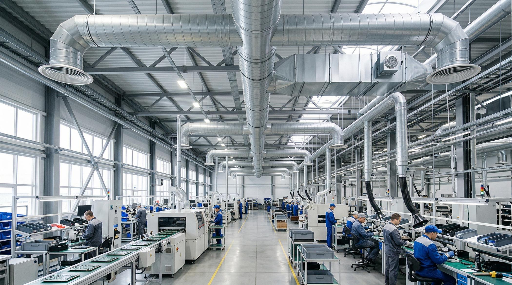 Вентиляция на производстве