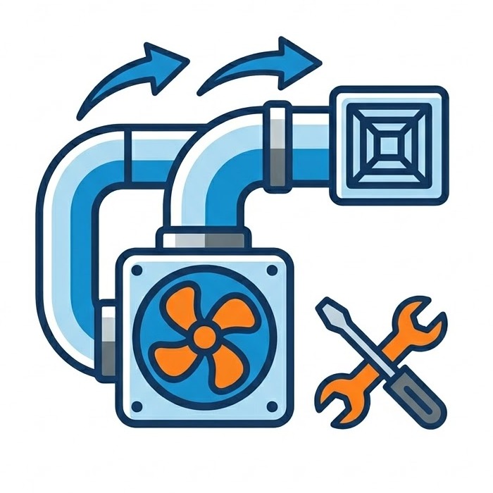 Монтаж вентиляции